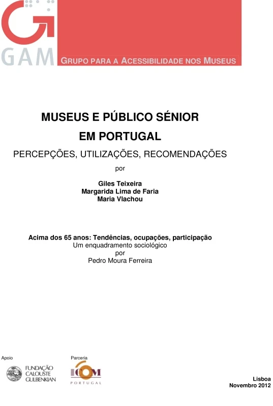 You are currently viewing Estudo Museos e Público Sénior em Portugal